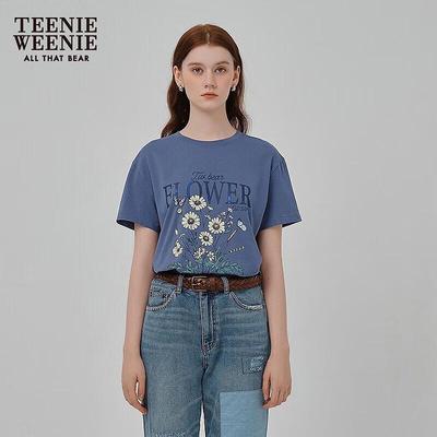 Women's Sequined Bear T-Shirt