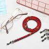 Colorful Acrylic Beads Glasses Chain Reading Glasses Cord Holder Anti-lost Rope Vintage Neck Strap Rope for Eyewear Accessories