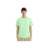 Li-Ning Solid Color Round Neck Quick-Dry Comfortable Breathable Short Sleeve T-Shirt Men Tops Sky-Green ATST431-7