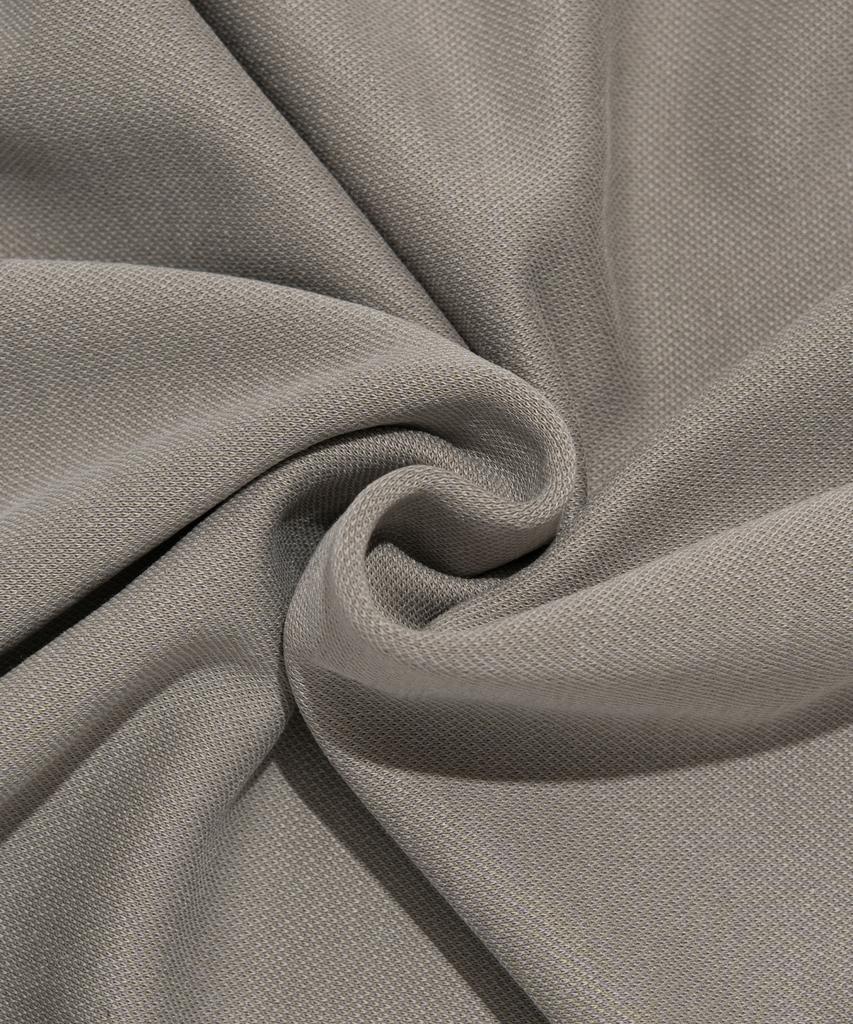 ROIDESROIS Soft Wide Elastic Waist Pants (Khaki)