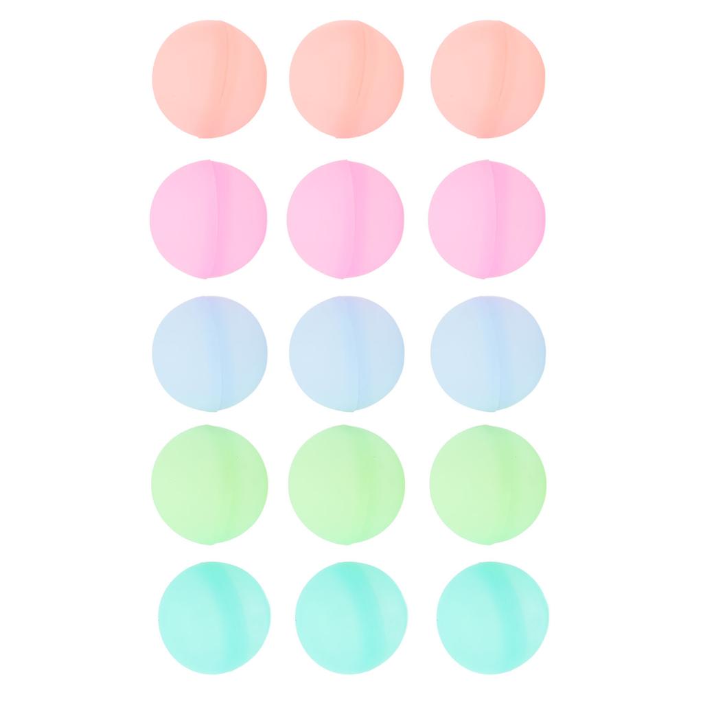 15Pcs Wiederverwendbare Wasser Ballon Silikon Schnell Füllen Wasser Groß Wasser Ballons für Kinder