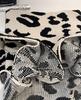 Leopard Print Mini Mini Tote Small Knit [Liberte555] Bag, Bag, Ladies' Bag, Bag, (leopard Print)