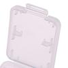 2Pcs 8 In 1 Transparent Tf Ms Memory Card Holder Plastic Case Storage Box