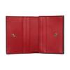 GUCCI GG Supreme Card Case Wallet With Cherries In GG Supreme 476050-K9GXT-8694