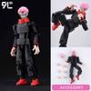 9L 3D Jujutsu Kaisen  Figure Titan 13 Anime Gojo Black Outfit Model Lucky 13 Model Dummy 13 Anime Multi-Jointed Poseable Toys