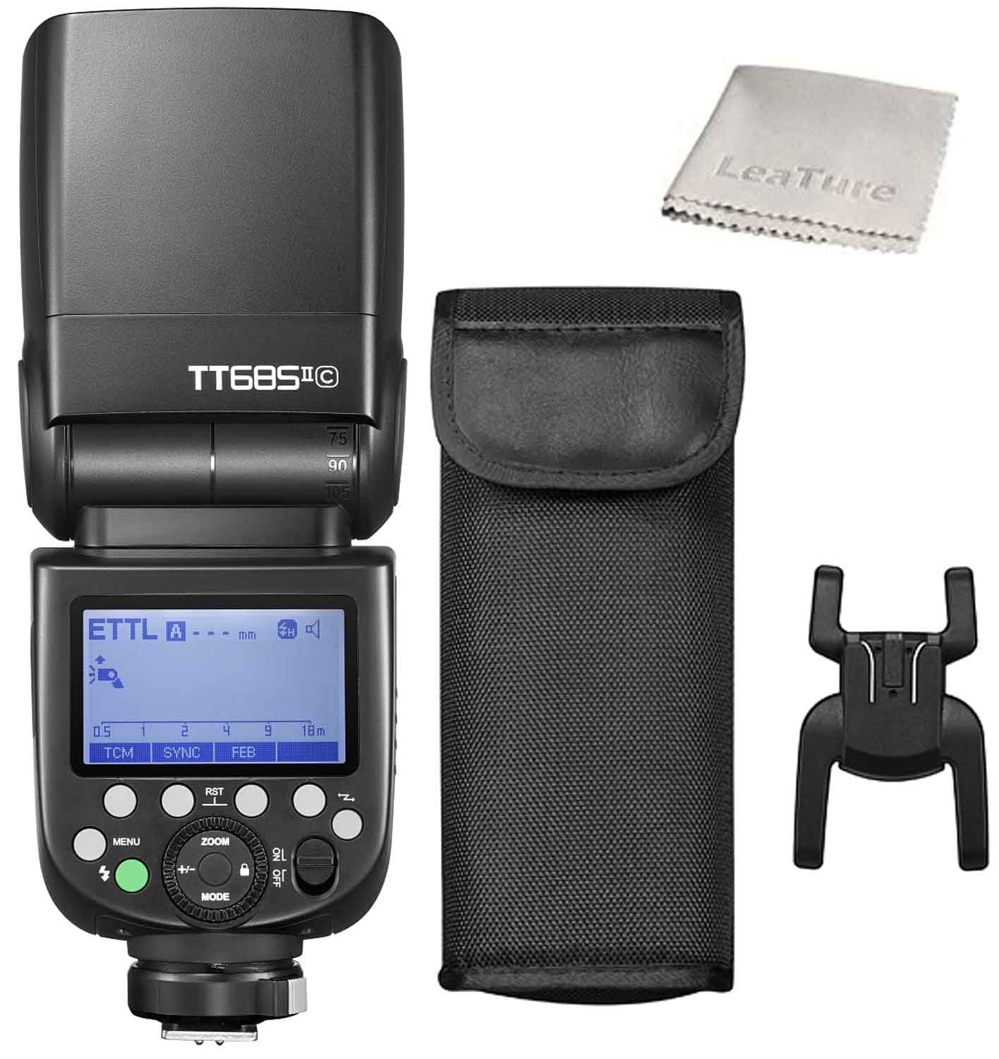 

Сертифицированная вспышка Godox Strobe Speedlight, совместимая с камерами Canon, беспроводная функция GN60 TCM [Агент Godox/Техническая отметка] TT685II-C