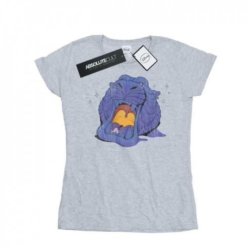 

Disney Womens/Ladies Aladdin Cave Of Wonders Distressed Cotton T-Shirt білий