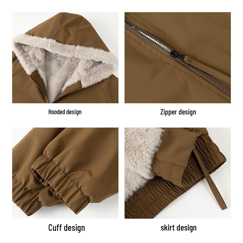 Paul Frank Men's Hooded Padded Winter Jacket