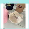 Sleepy And Hungry Letter Cotton Baseball Cap For Women With Sun Protection Summer Fashion Trendy Casual