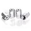 4pcs Aluminum Alloy Car Wheel Tire Valve Caps Tyre Rim Stem Covers Dustproof Tire Cap For Honda Toyota Seat VW Ford Accessories BT1