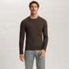 Hanro Long Sleeve T shirT 75053 earThy Ink
