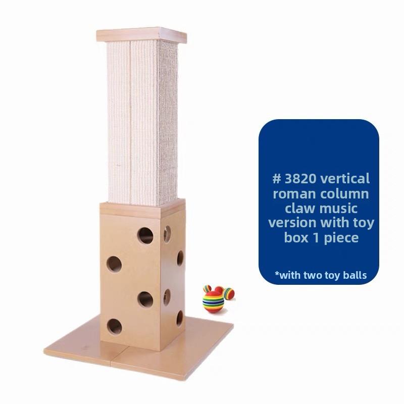 

Vertical Sisal Cat Scratcher Pillar Cat Climbing Frame Grinding Claws Not Shed Chips Pet Household Toys Accessories Supplies