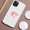 50 Cartoon Hand-painted Goldfish Graffiti Stickers Creative Hand Account Decoration Stickers Water Cup Mobile Phone Waterproof Stickers