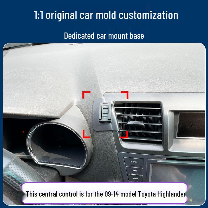 Soportes Integrales para Teléfono de Coche para las Rejillas de Aire del Toyota Highlander