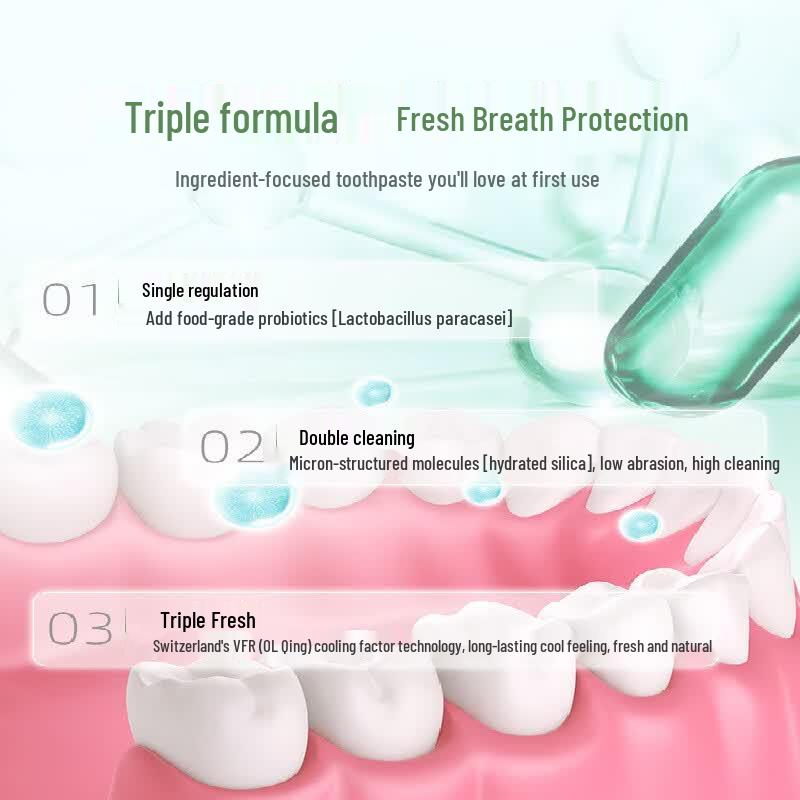 Blispring Vitality Tea Scent Toothpaste 5-Piece Set
