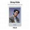Stray Kids THE SOUND Photo card set Official Photocard