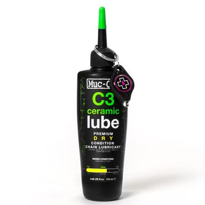 Japanisches Fahrradkettenöl C3 Dry Ceramic Lube Dry Ceramic 120ml 872 [Offizielles Produkt] Muc-Off [C3 Lube]