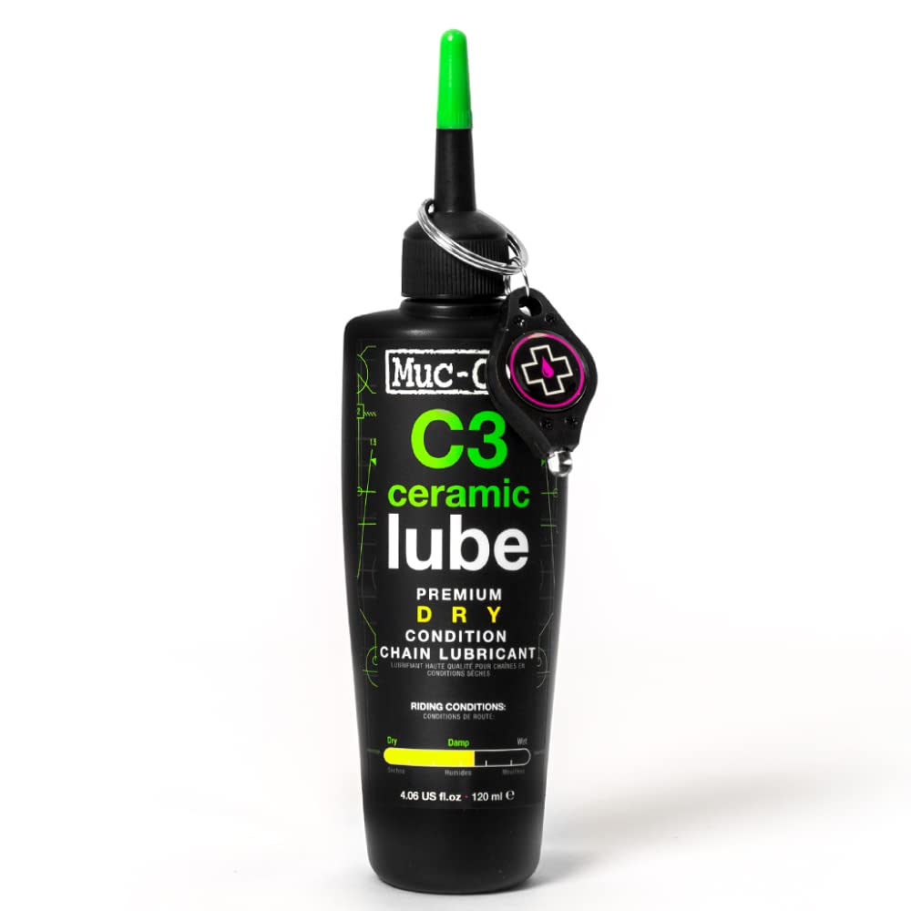 Japanese Bicycle Chain Lube C3 Dry Ceramic Lube Dry Ceramic 120ml 872 [Official Product] Muc-Off [C3 Lube]