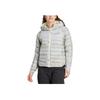 Adidas X National Geographic Collaboration FW24 Insulated Outdoor Reversible Warm Down Jacket Women Jacket Ivory-White JI8298