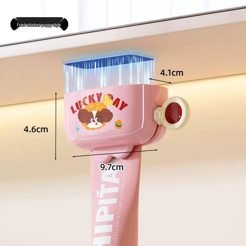 Magnetic Wall-Mounted Toothpaste and Cleanser Squeezer Rack