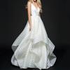 Elegant Backless Lace Mid-Waist Wedding Dress with Small Train (2025)