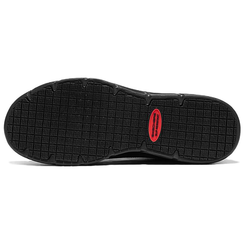 Skechers Work Lace-Up Round Toe Comfortable Low-Top Casual Shoes Men Sneakers 200389-BLK