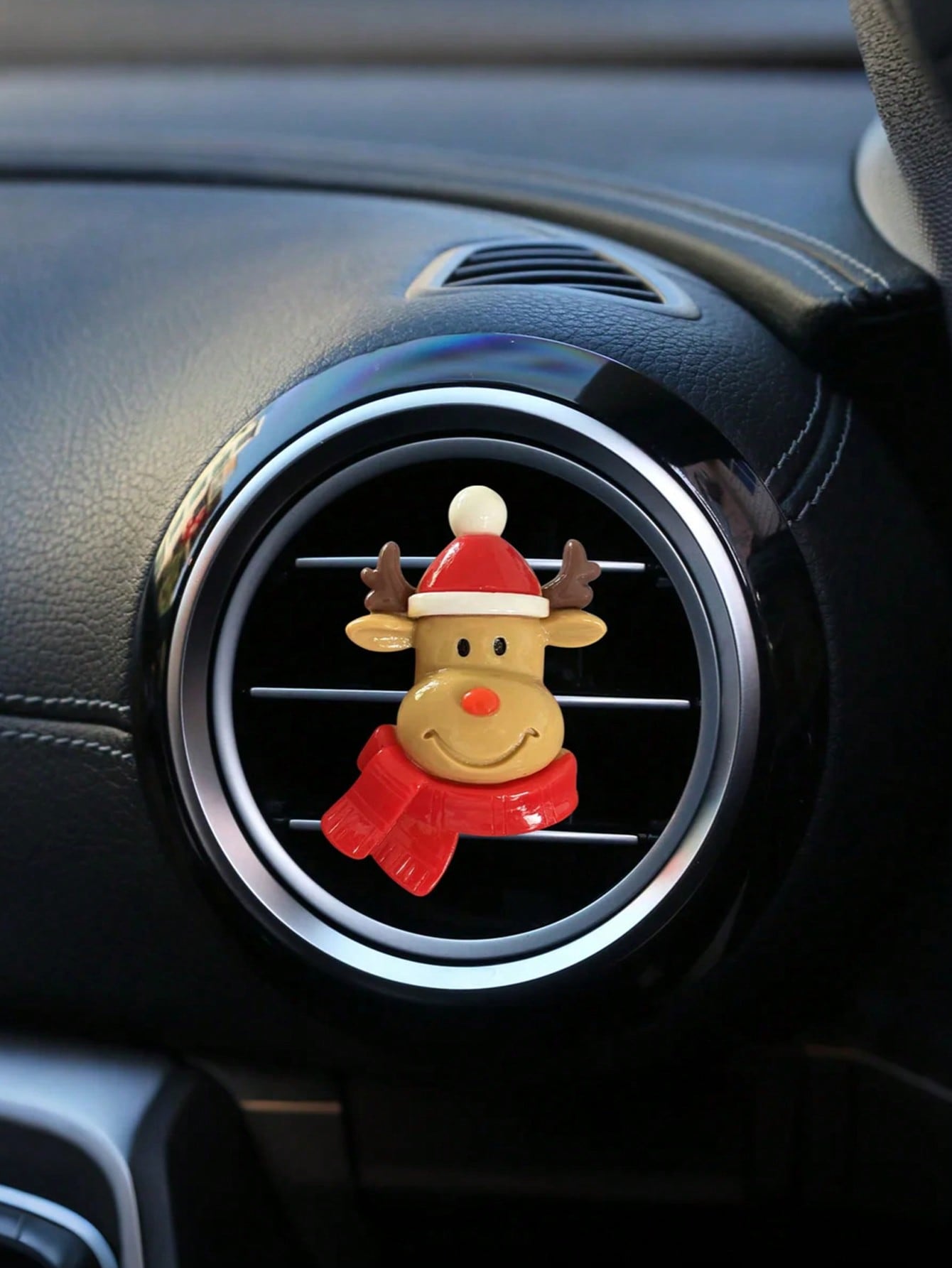 

1Pc Cute Christmas Car Air Vent Decoration, a Thoughtful Car Decoration for the Holiday Season