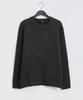 Seuteulaikeu Fine Blend Classic Crew Neck Knit (Charcoal)