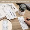 Memo Holiday Task Checklist Daily Planner Schedule Self-discipline Punch Card Planning Board