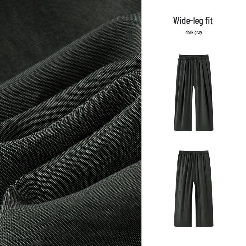 Semir Women's Relaxed Fit Wide-Leg Cropped Casual Pants