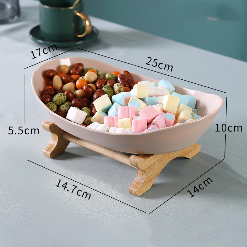 Excellent Fruit Serving Bowl Elegant Sturdy Fruit Serving Bowl Shelves Display Stand Luxury   for Dining Table