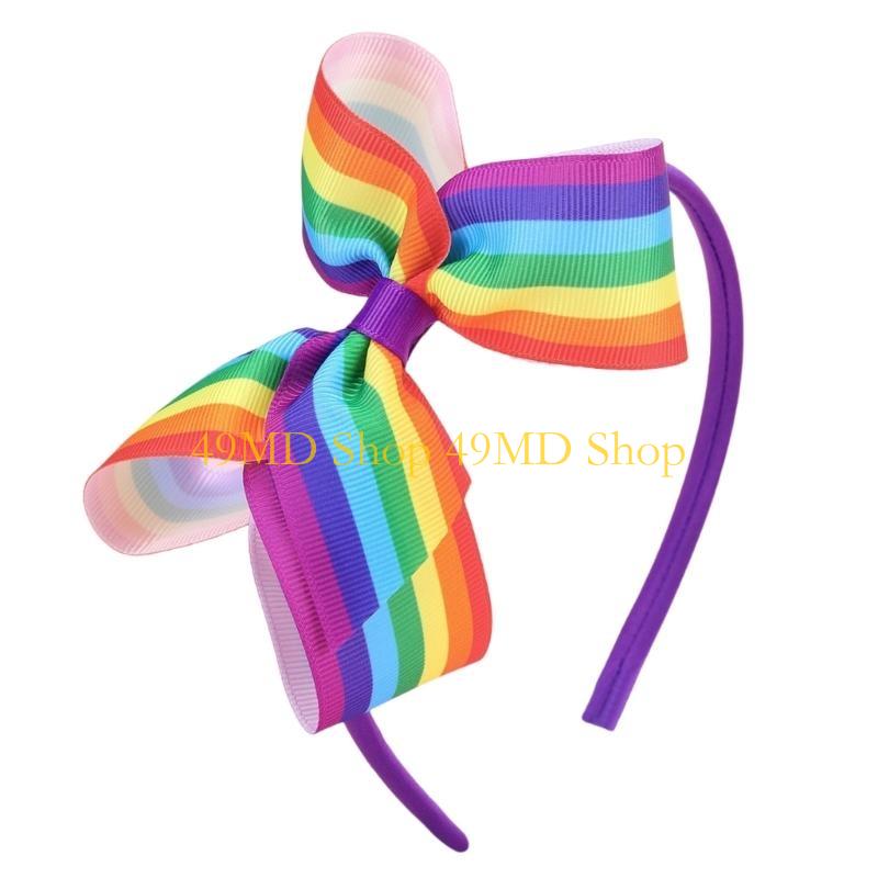 49MD 2000s Girls Kid Hairpins Rainbow Hair Barrettes for Women Girls