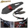 Motorcycle Rear Fender With 12V Taillight Turn Signal for Suzuki Husqvarna BETA RR Motocross Enduro DirtBike LED Brake Light