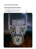 Triple-Lens, Tri-Screen Full-Color Night Vision Outdoor Waterproof Wireless HD Camera