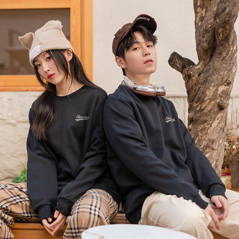 Skechers Unisex Winter Plush Crewneck Sweatshirt