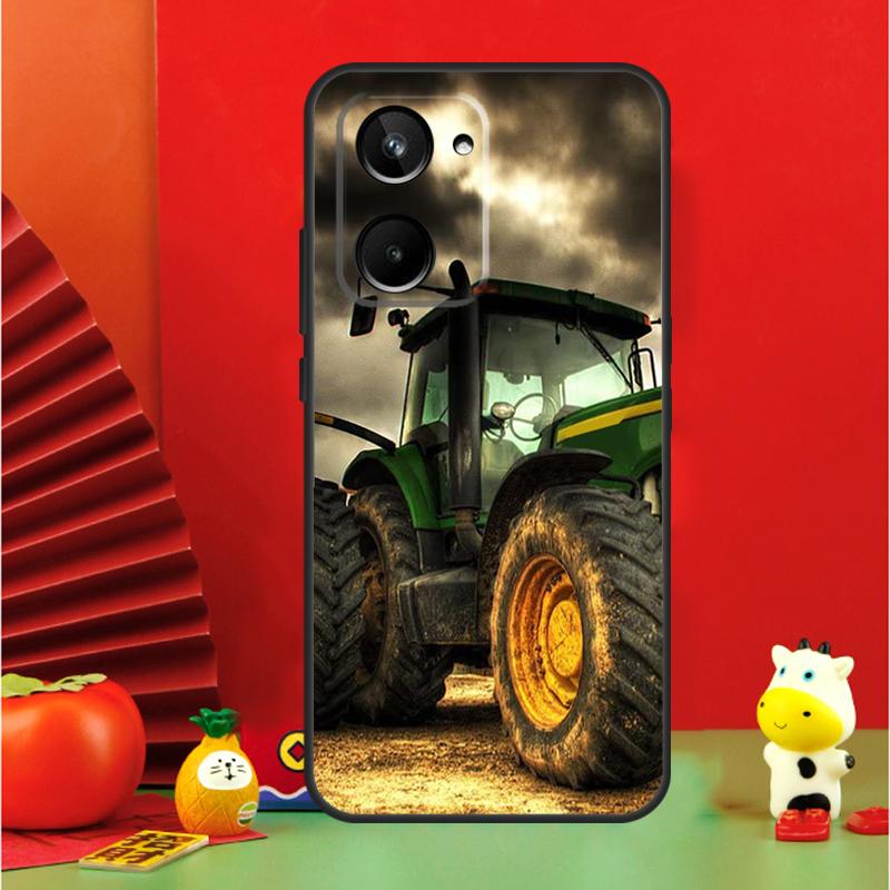 Farm Vehicle Tractor For Realme GT6 GT7 15 Pro 10 11 12 13 14 Pro Plus C65 C67 C63 C61 C55 C51 C53 C35 C75 Case