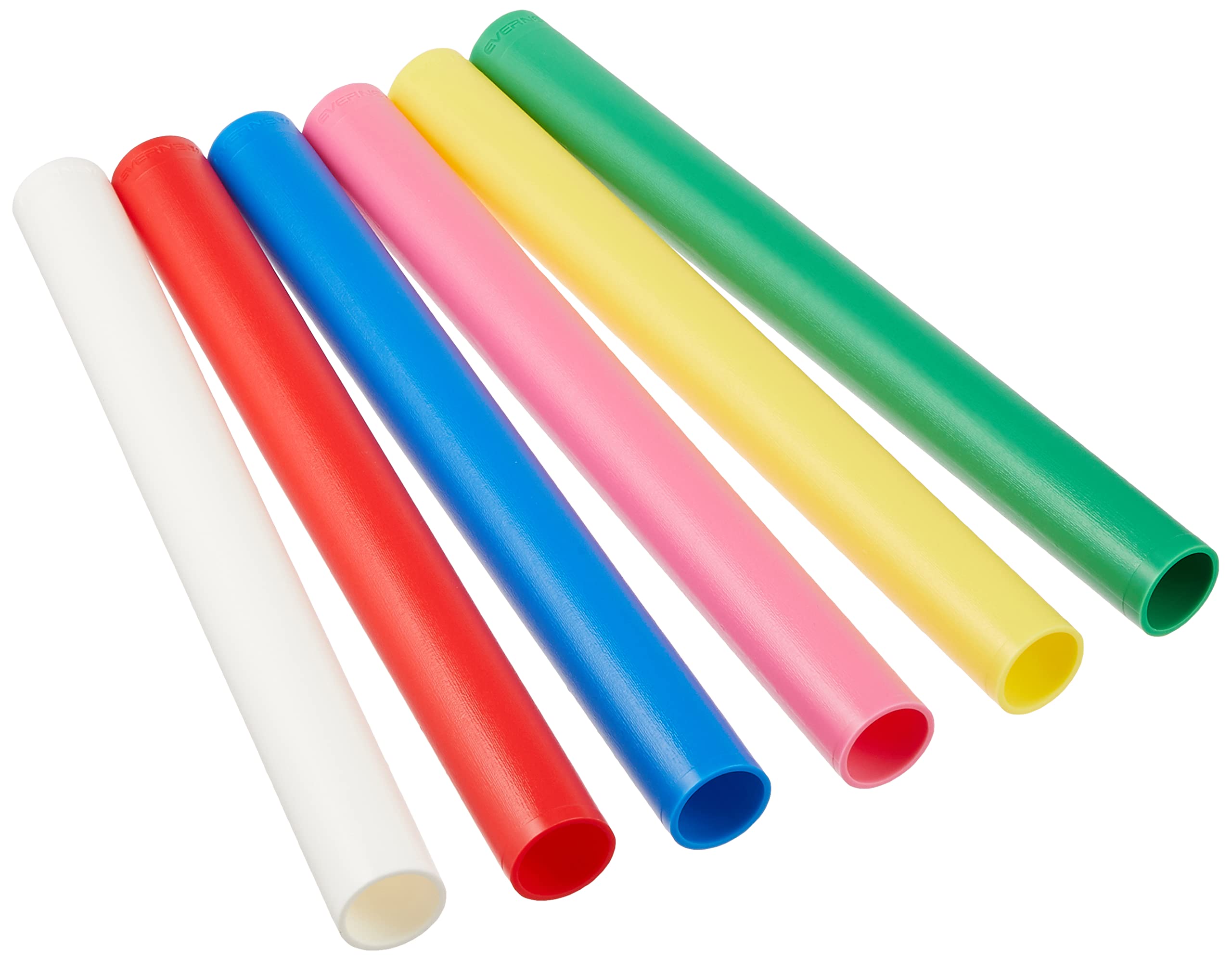 

EVERNEW Эстафетная палочка пластиковая маленькая цветная EGA186 (6 комплектов)