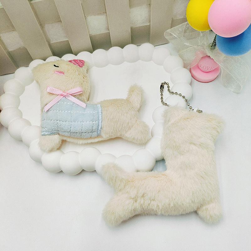 Cute Cartoon Alpaca Plush Doll Toy Keychain Pendant Kawaii Backpack Hanging Ornaments Creative Bag Decoration Accessories Gifts