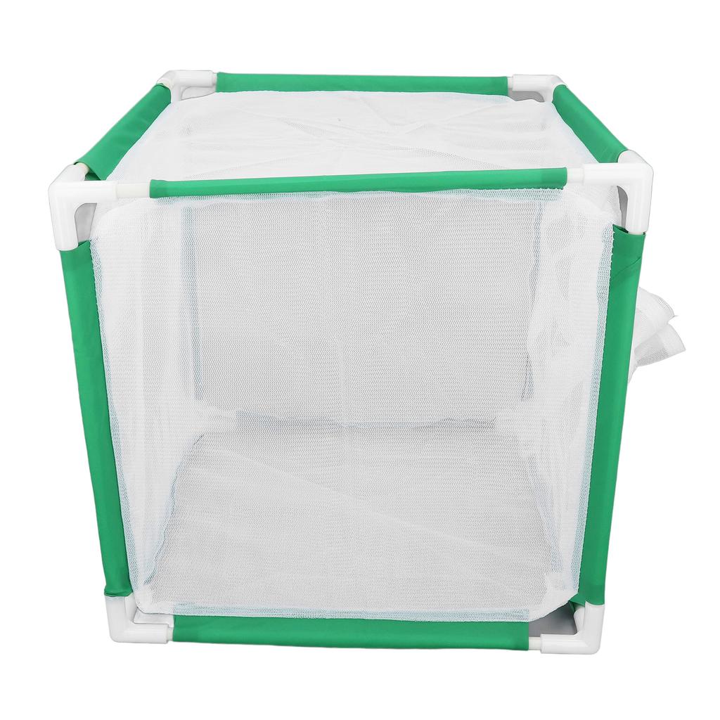 Cube Butterflies Cage with Sleeve Door Portable Butterflies Habitat Cage for Indoor Outdoor Activiti