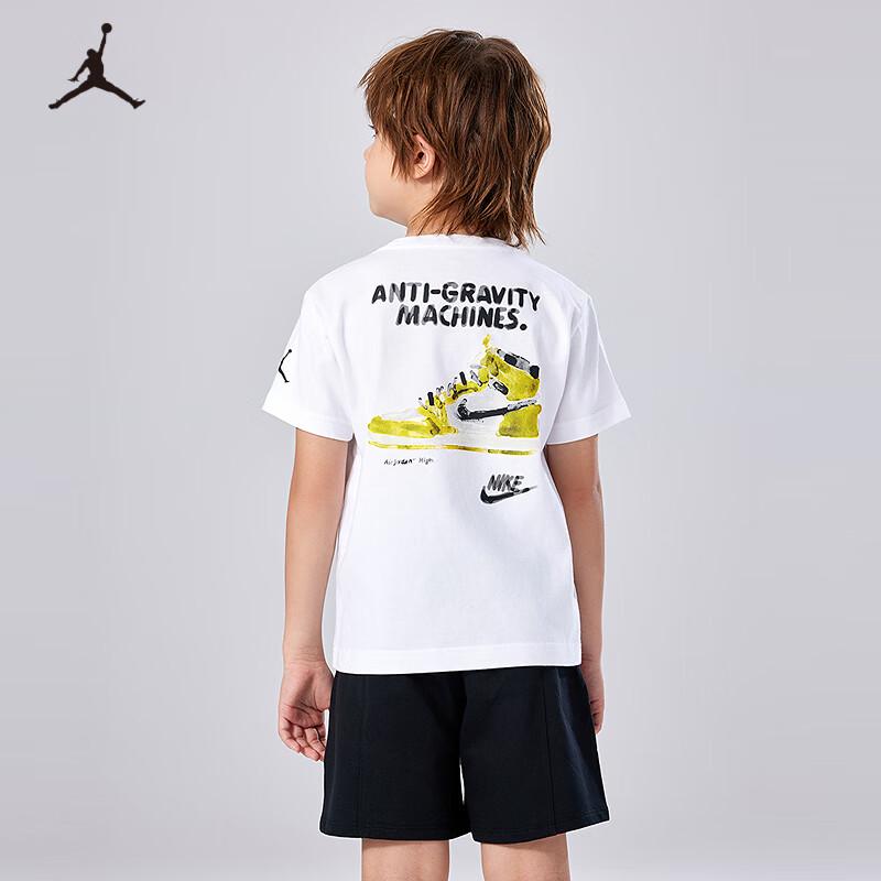 Jordan Nike AJ Kids Unisex Short Sleeve T-Shirt M