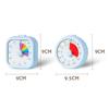 Silent Pause Function Visual Timer for Kids Rainbow Pattern Countdown Timer  Time Management Tool