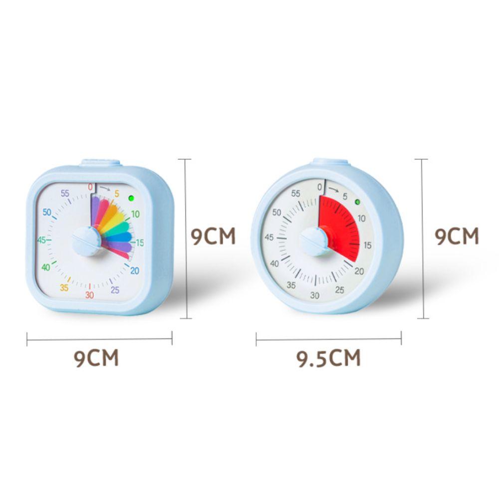 Silent Pause Function Visual Timer for Kids Rainbow Pattern Countdown Timer  Time Management Tool