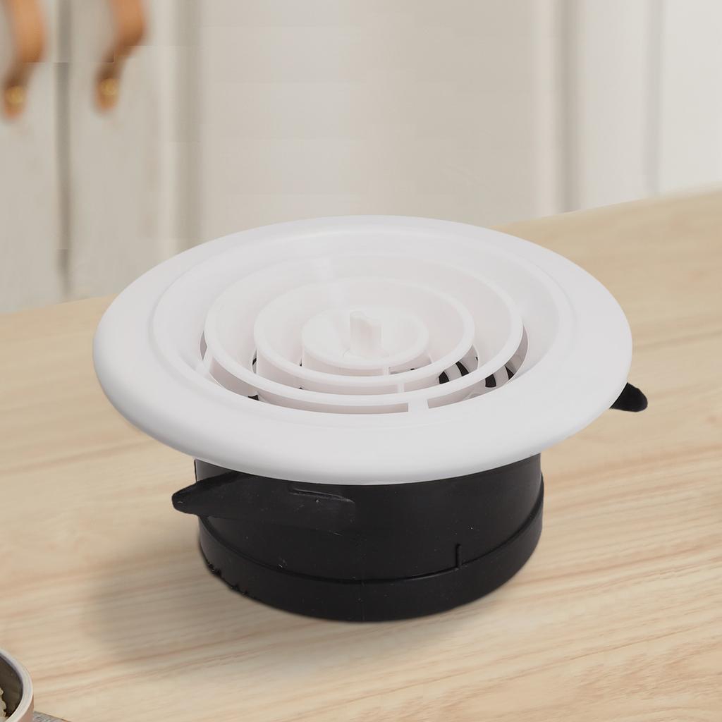 Wall Mounted ABS Vent Cover with Adjustable Ventilation Grille for Effective Air Control in Bathrooms and Kitchen Areas