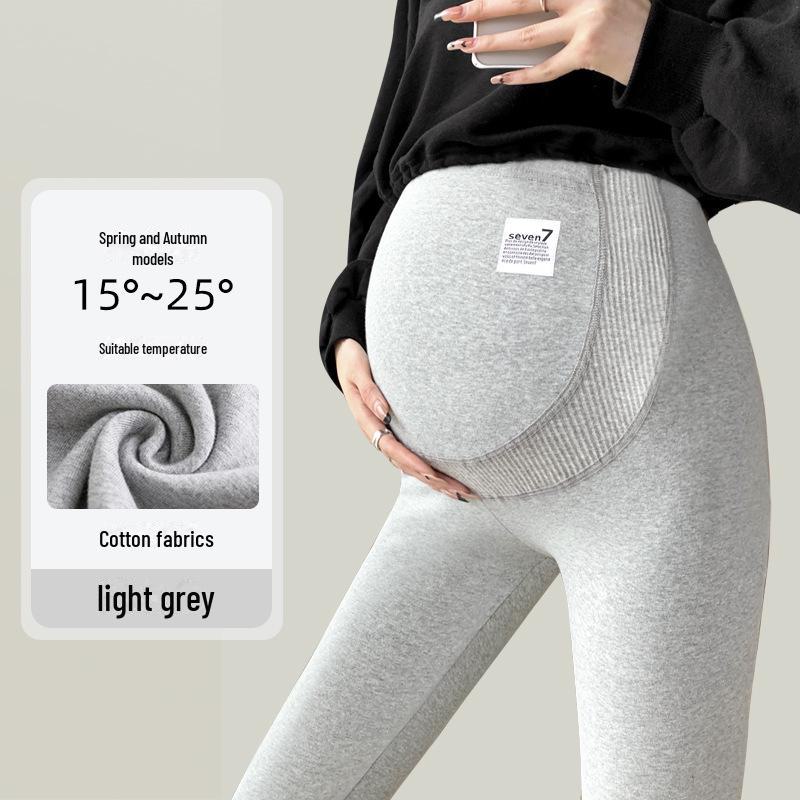 

Регулируемые леггинсы для беременных: Весенне-осенние брюки с поддержкой живота Nine-Point для беременных женщин M светло-серый