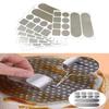 10 Sheets Aluminum Pot Repair Patch High Temperature Resistant Cookware Pan Leak Repair Tape Kitchen Tool Cookware Patch Tape