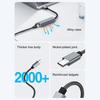 Type-C/USB to RJ45 Ethernet Adapter Driver-free Gigabit Network Cable Converter High Speed Network Card Adapter Support 10/100/1000Mbps for Desktop