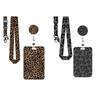 Neck Lanyard with Badge Card Holder Retractable Badge Holder and Detachable Neck Strap Set for Offices School Travel Use