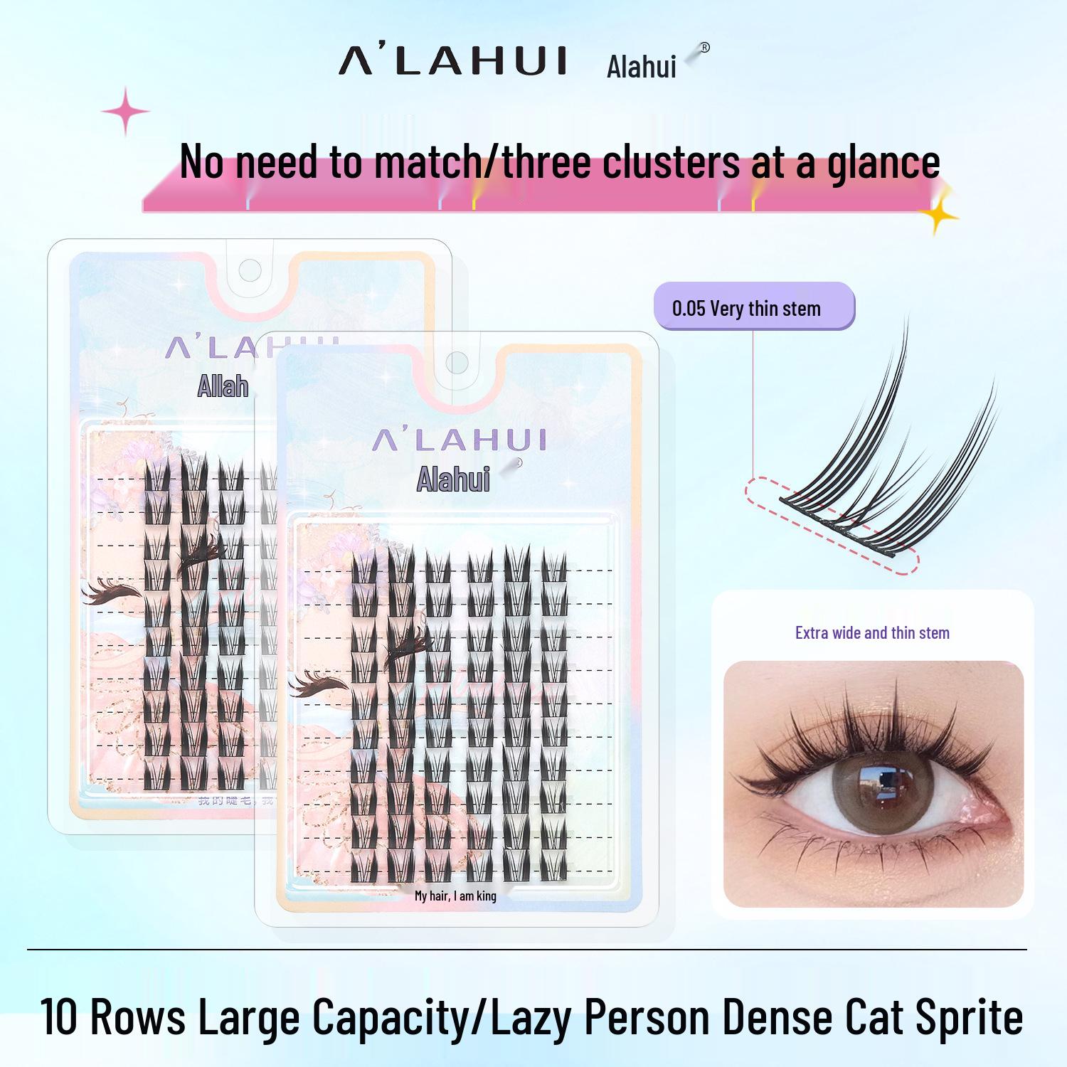 

Long Dramatic Cat-Eye Elf False Eyelashes