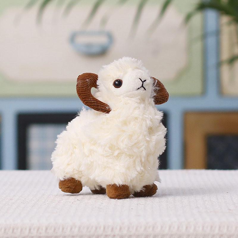 Plush Sheep Hanging Ornament With Pp Cotton Fill For Kids And Adults
