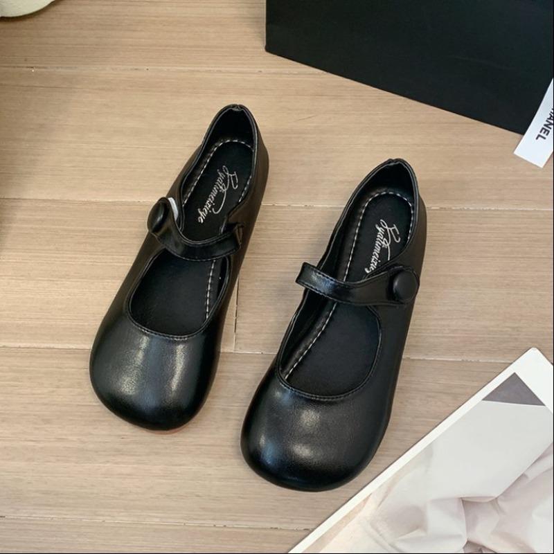 Fashion 2025Moccasins Ladies Footwear Round Toe   Jane Flat Shoes Deals Casual Walking Aesthetic Cotton High Quality Cheap